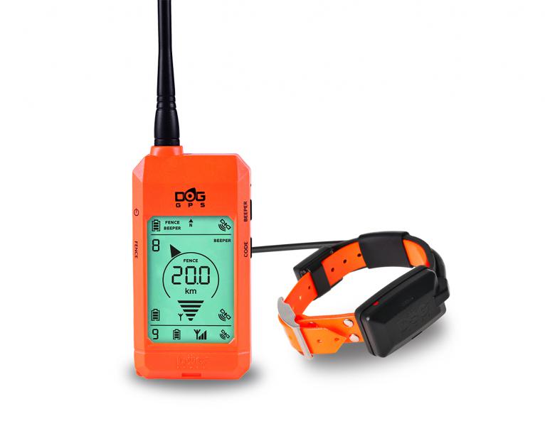 DOG Trace elektronický výcvikový obojek DOG GPS X22 - ORANGE sada pro 2 psy
